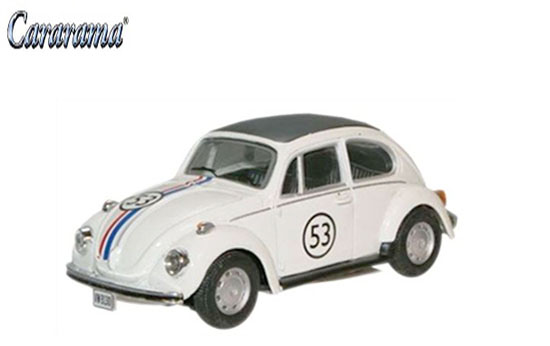 Cararama 1/43 Volkswagen VW Beetle Herbie no53